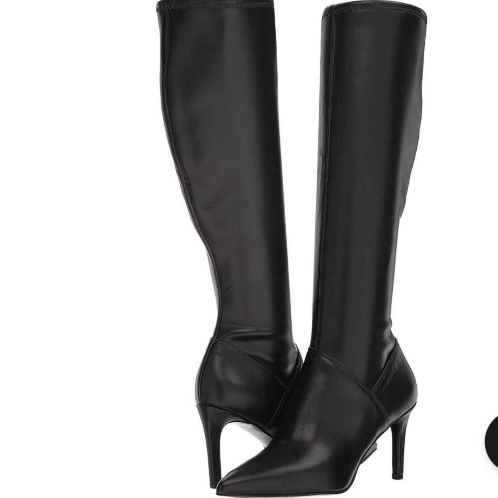 Nine West Black Heeled Boots